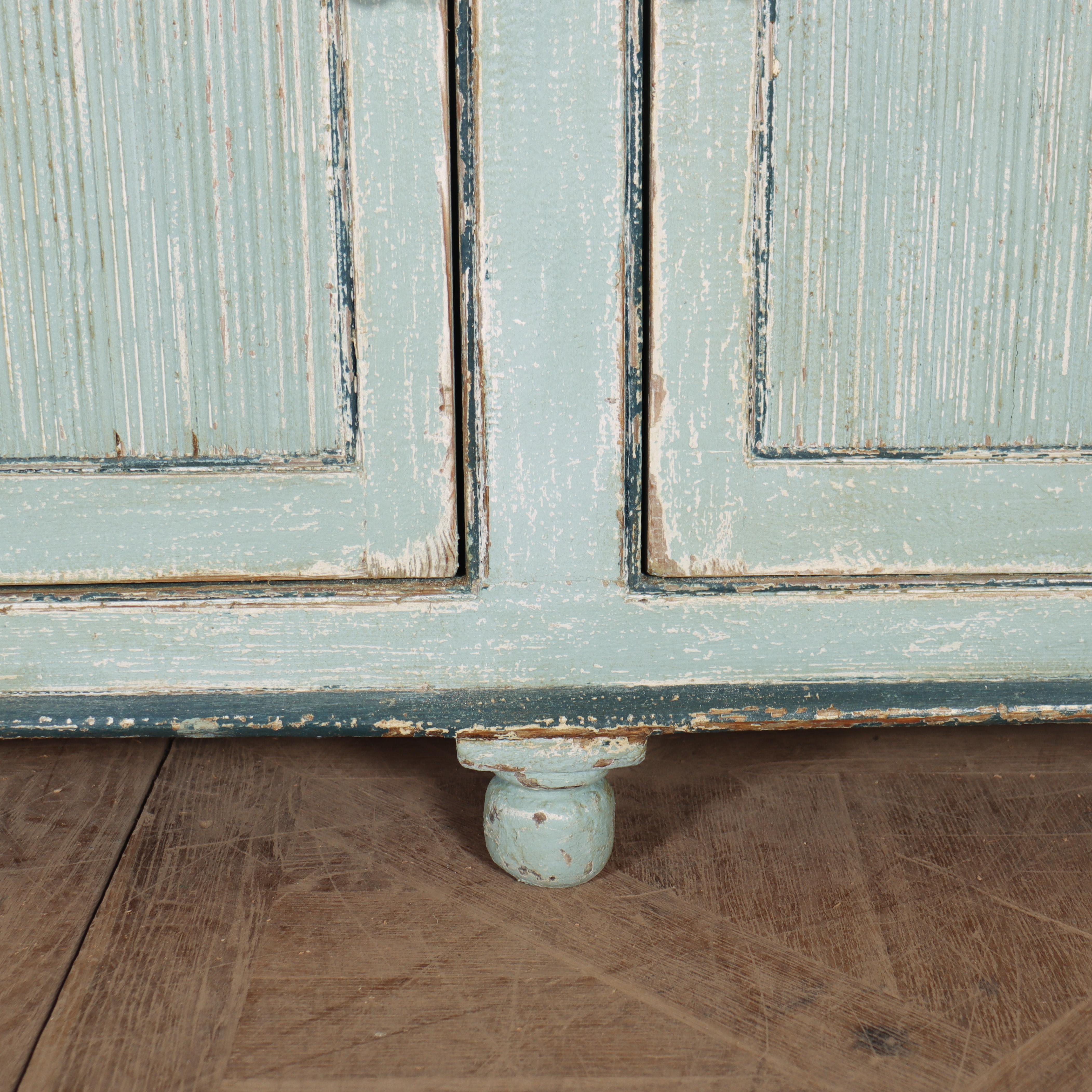 Painted Danish Enfilade For Sale 2