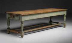 Painted Dining - Work Table, England circa 1840