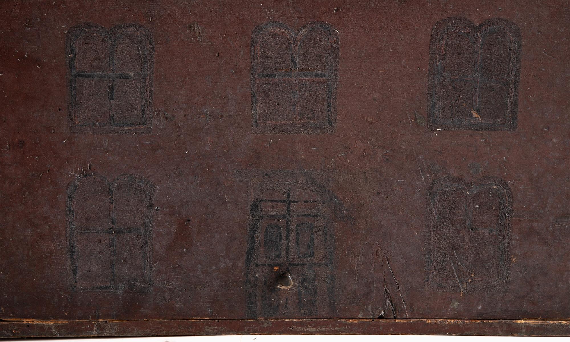 Painted Dolls House, England circa 1810 5
