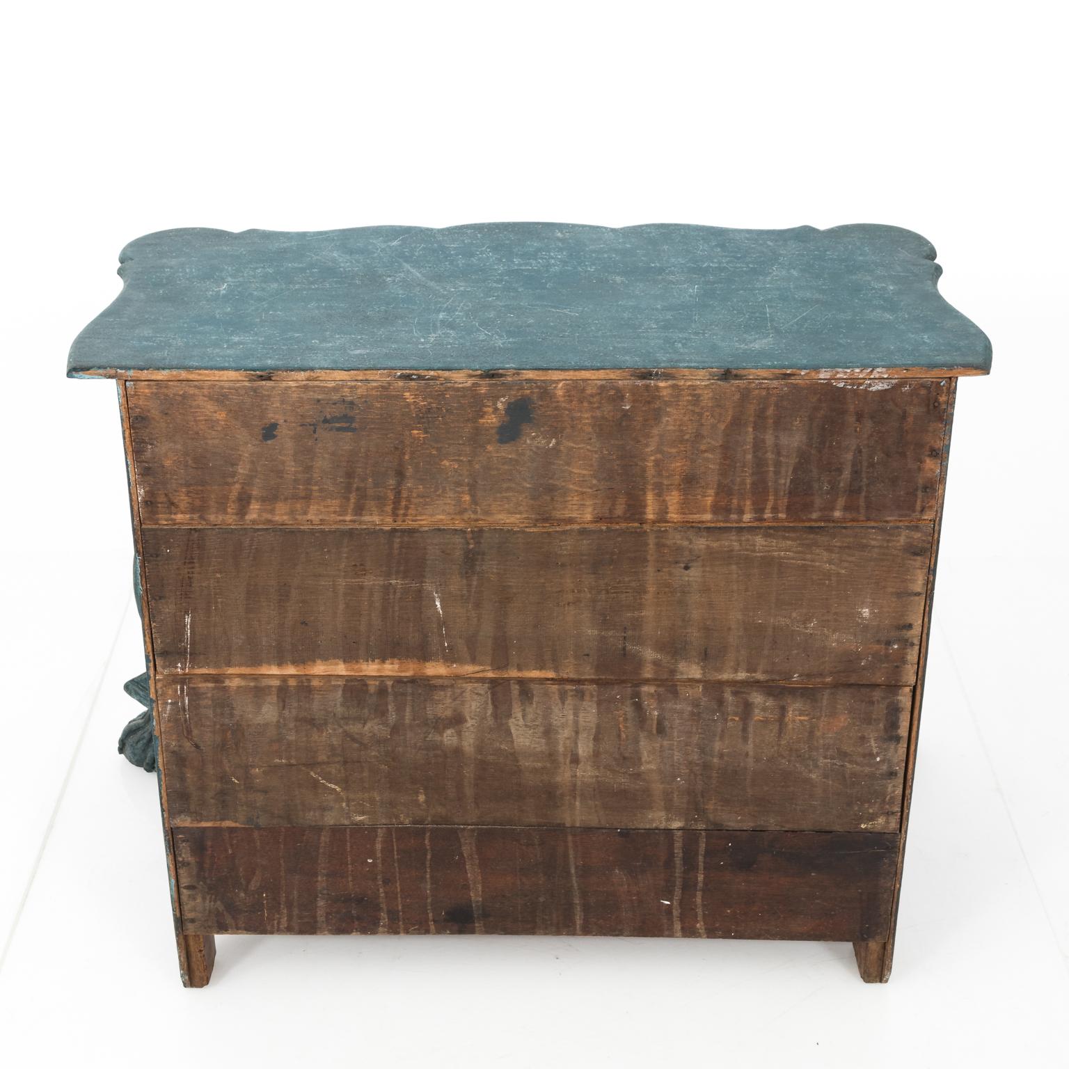 Painted Dutch Bombay Commode, circa 1890 9