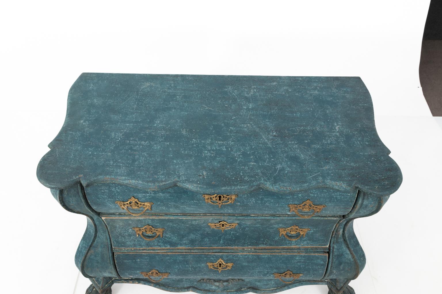 Painted Dutch Bombay Commode, circa 1890 1