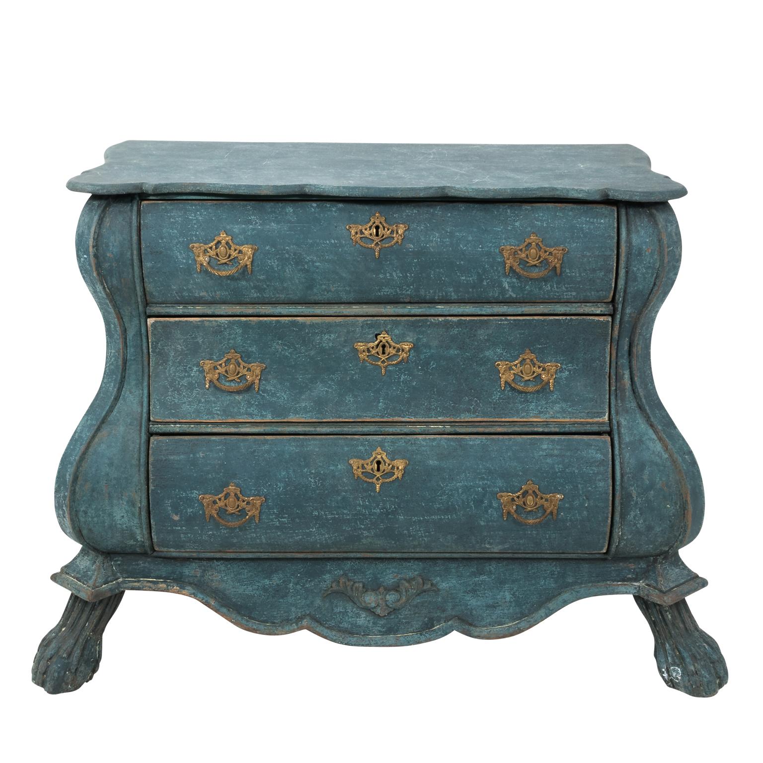 Painted Dutch Bombay Commode, circa 1890