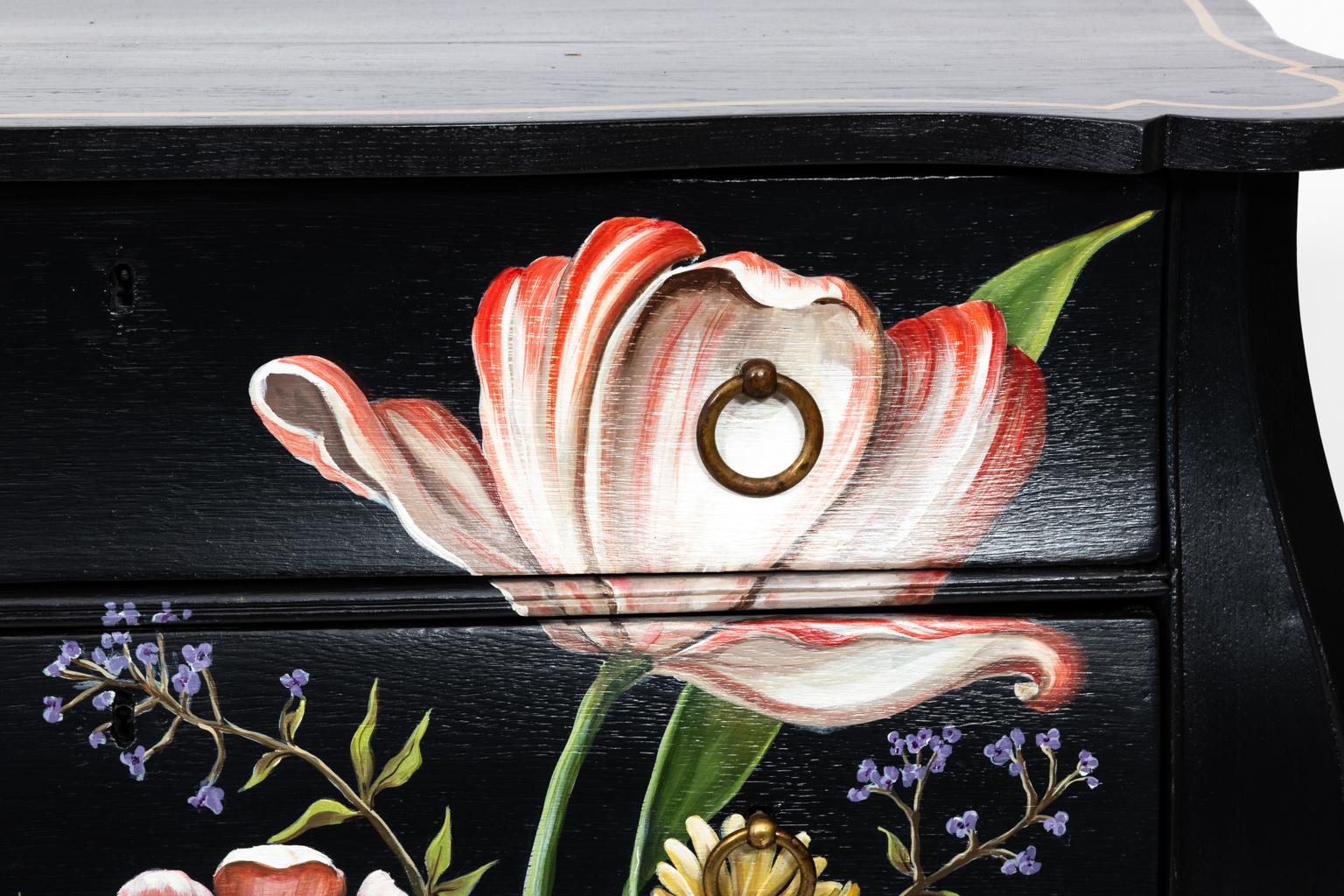 Early 19th Century Painted Dutch Oak Chest, circa 1820