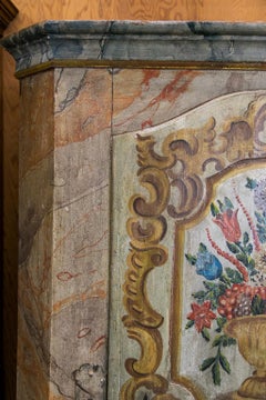 Painted European Armoire
