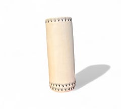 Painted Flower Vase in Mud & Ink by Taller Maya, 2024