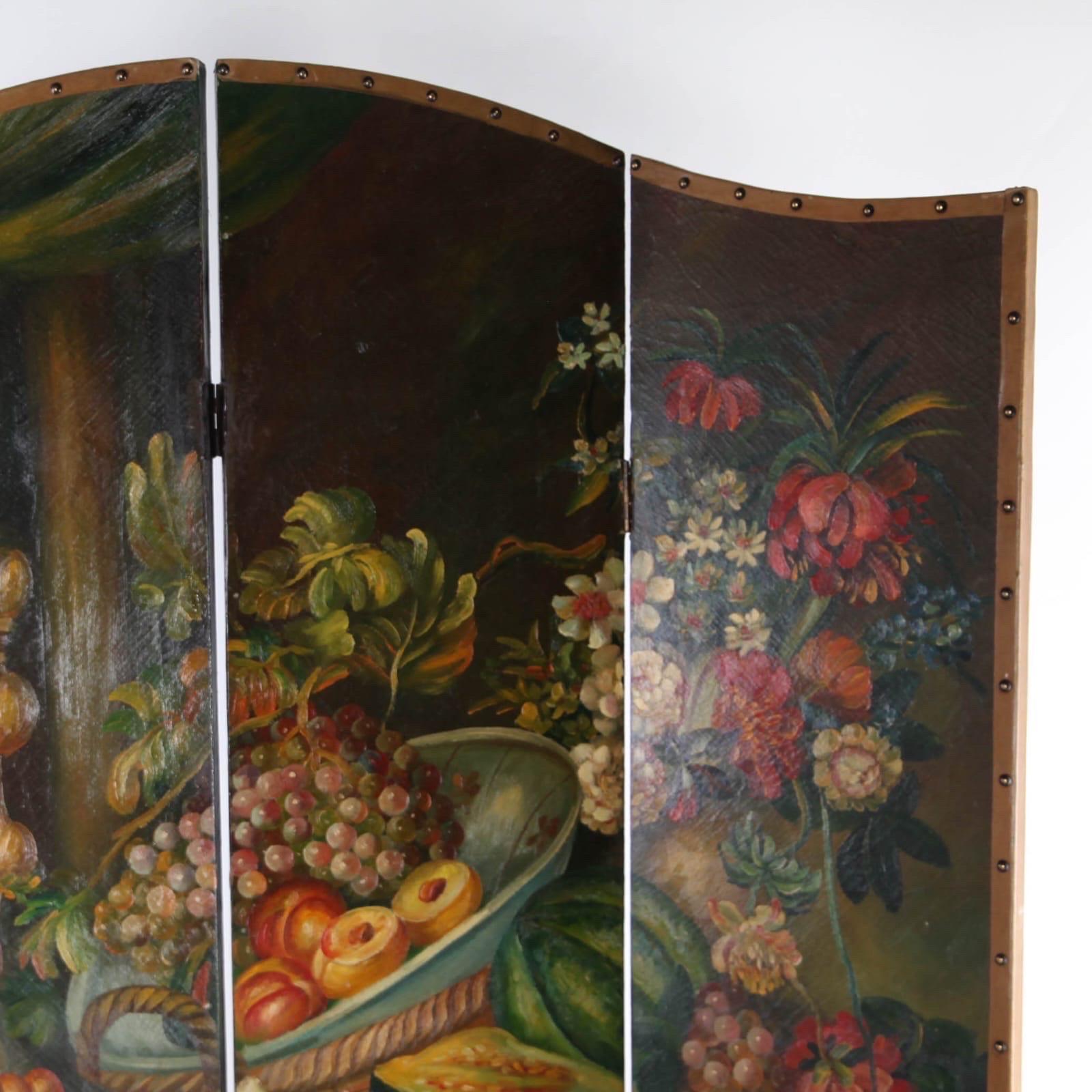 Bemalter Paravent im Angebot 7