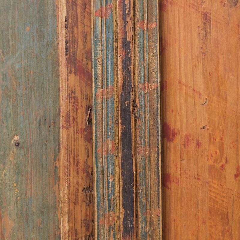 Cabinet de mariage peint d'art populaire 1764 en vente 9