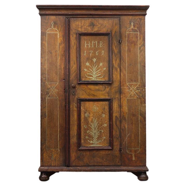 Gabinete Nupcial de Arte Popular Pintado 1769 en venta