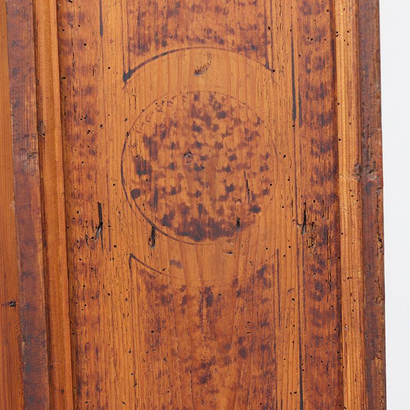 Armadietto da sposa dipinto in stile folkloristico 1773 in vendita 3