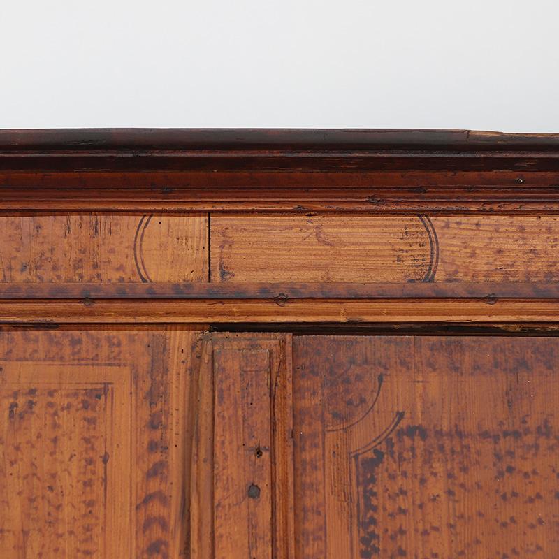 Armadietto da sposa dipinto in stile folkloristico 1773 in vendita 8