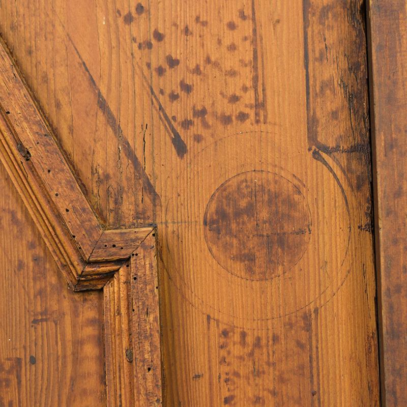 Armadietto da sposa dipinto in stile folkloristico 1773 In condizioni discrete in vendita a OOSTERHOUT, NL