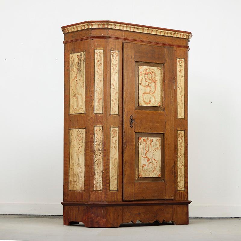 Gabinete Nupcial de Arte Popular Pintado 1806 en venta 3