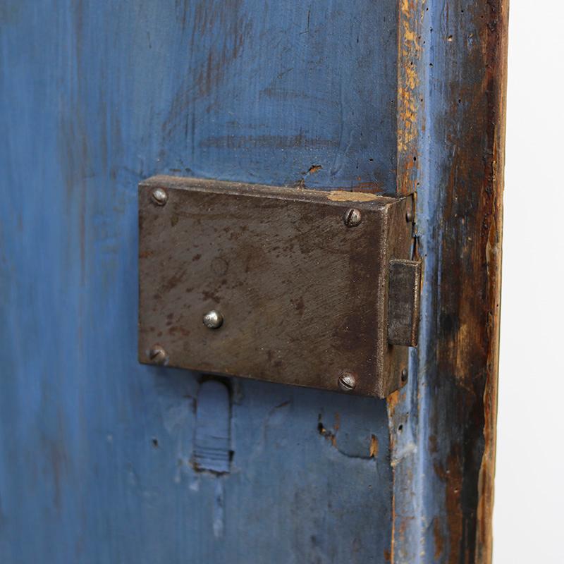 Inizio XIX secolo Armadietto da sposa dipinto in stile folkloristico 1809 in vendita