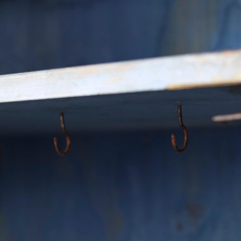 Pino Armadietto da sposa dipinto in stile folkloristico 1809 in vendita