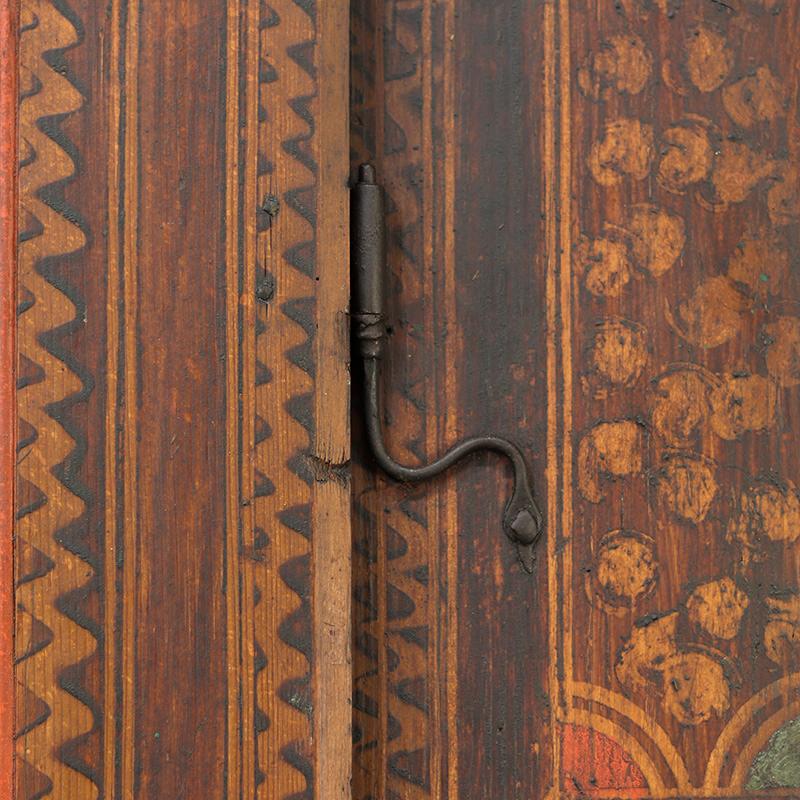 Gabinete Nupcial de Arte Popular Pintado 1816 en venta 6