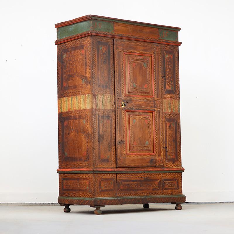 Gabinete Nupcial de Arte Popular Pintado 1816 en venta 8