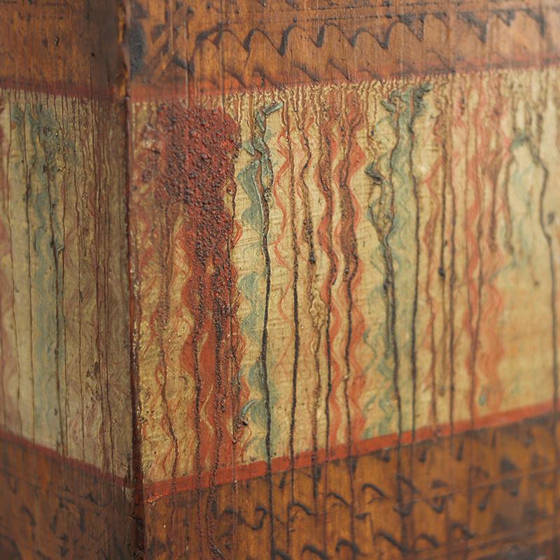 Gabinete Nupcial de Arte Popular Pintado 1816 en venta 11