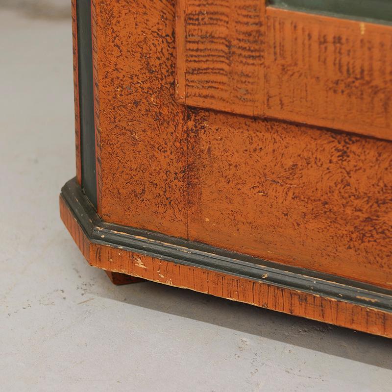 Armadietto da sposa dipinto in stile folkloristico 1846 5