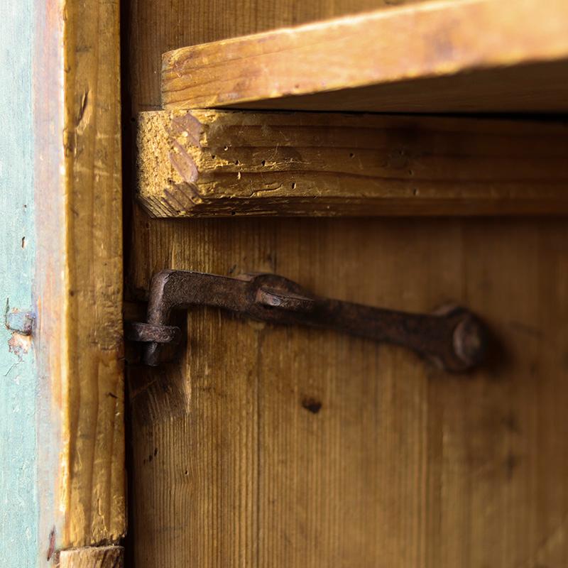 Gabinete Nupcial de Arte Popular Pintado 1849 Mediados del siglo XIX en venta