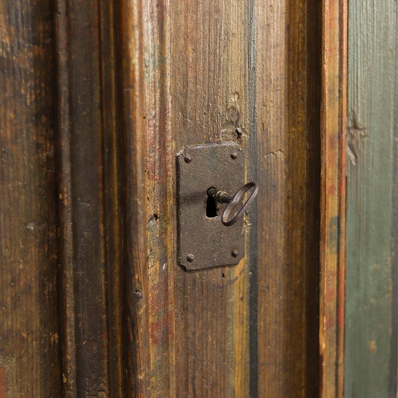 Gemaltes Volkskunst-Brautkabinett im Angebot 3