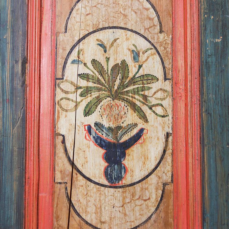 Armadio da sposa dipinto in stile Folk Art in vendita 2