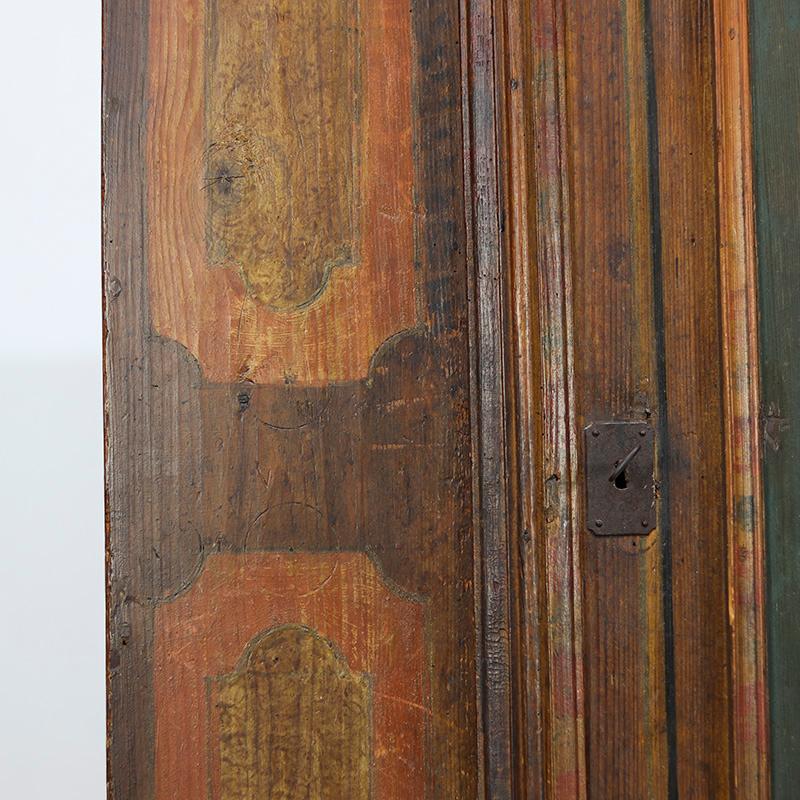 Gemaltes Volkskunst-Brautkabinett im Angebot 5