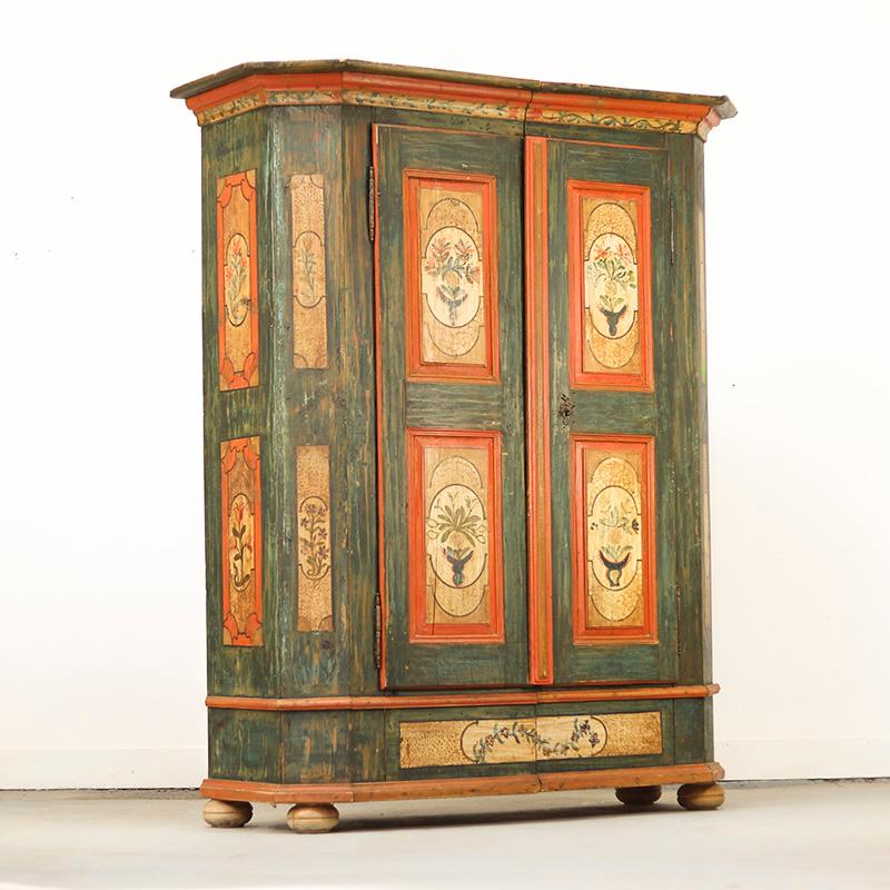 Armadio da sposa dipinto in stile Folk Art in vendita 4