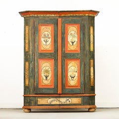 Armario Nupcial de Arte Popular Pintado