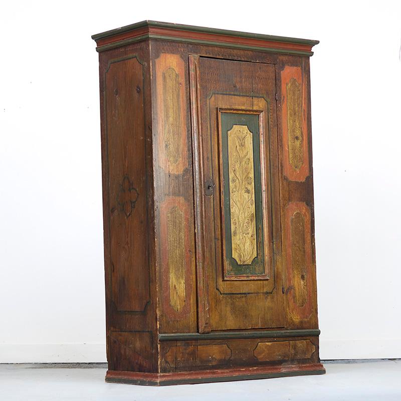 Gemaltes Volkskunst-Brautkabinett im Angebot 2