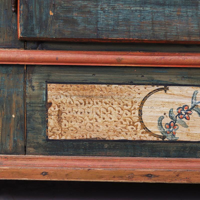 Armadio da sposa dipinto in stile Folk Art in vendita 1