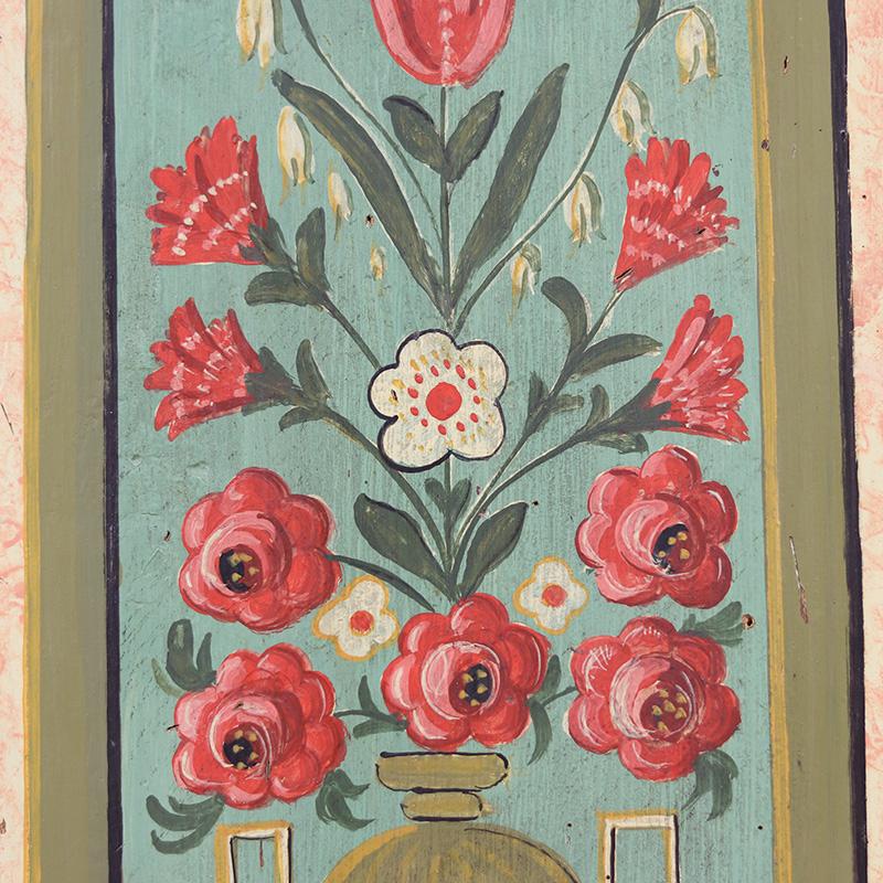 Armario Nupcial de Arte Popular Pintado en Rosa Pintado a mano en venta