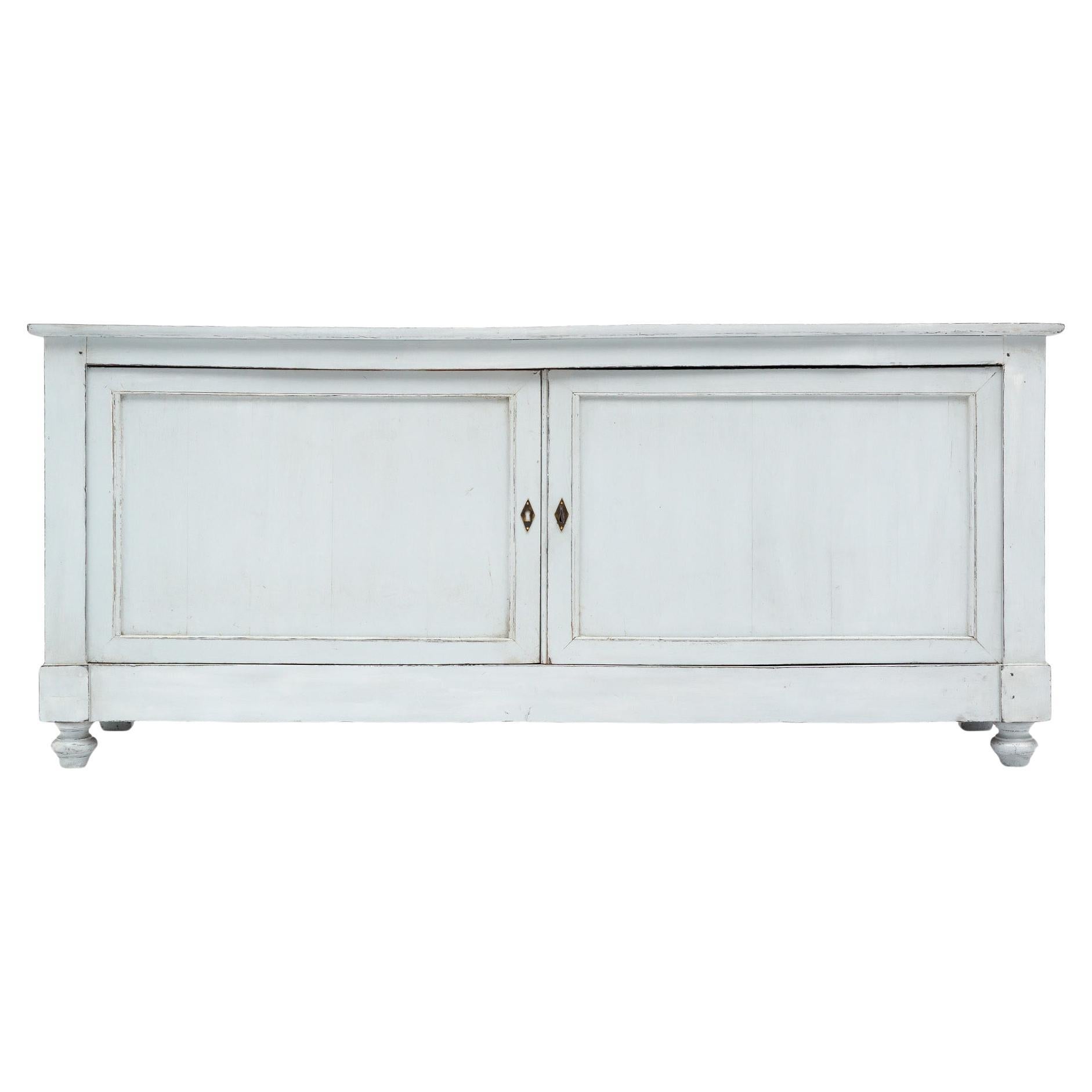 Painted French Antique Credenza