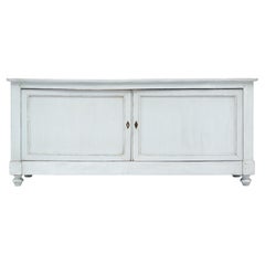 Painted French Antique Credenza