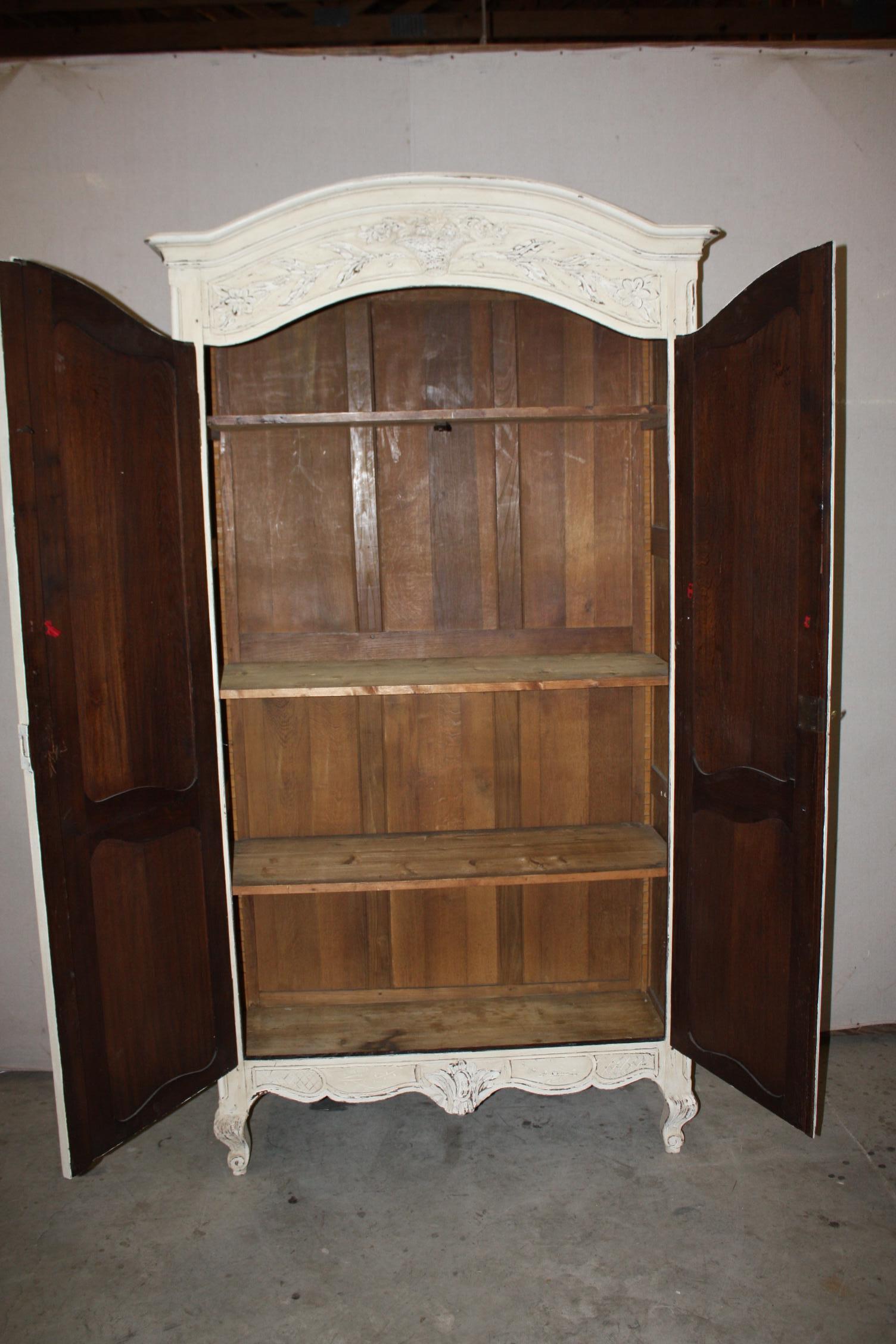 Painted French Armoire 2