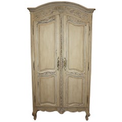 Painted French Armoire