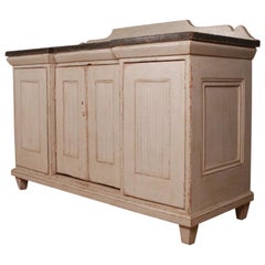 Antique Painted French Buffet
