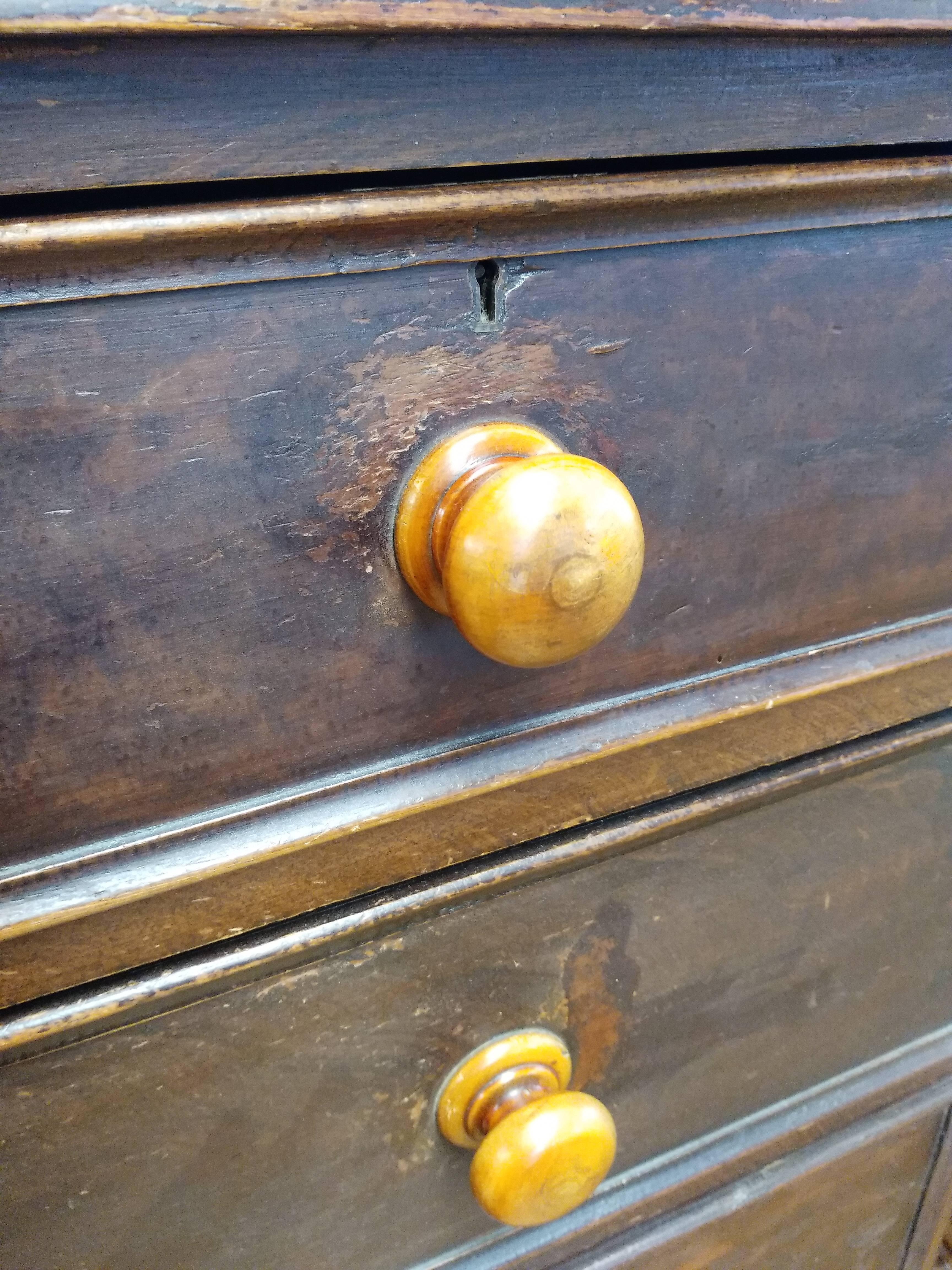 19th Century Painted French Chest of Drawers