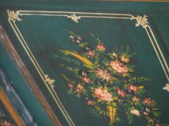 Painted French circa 1920s 3 Door Vitrine Display Cabinet