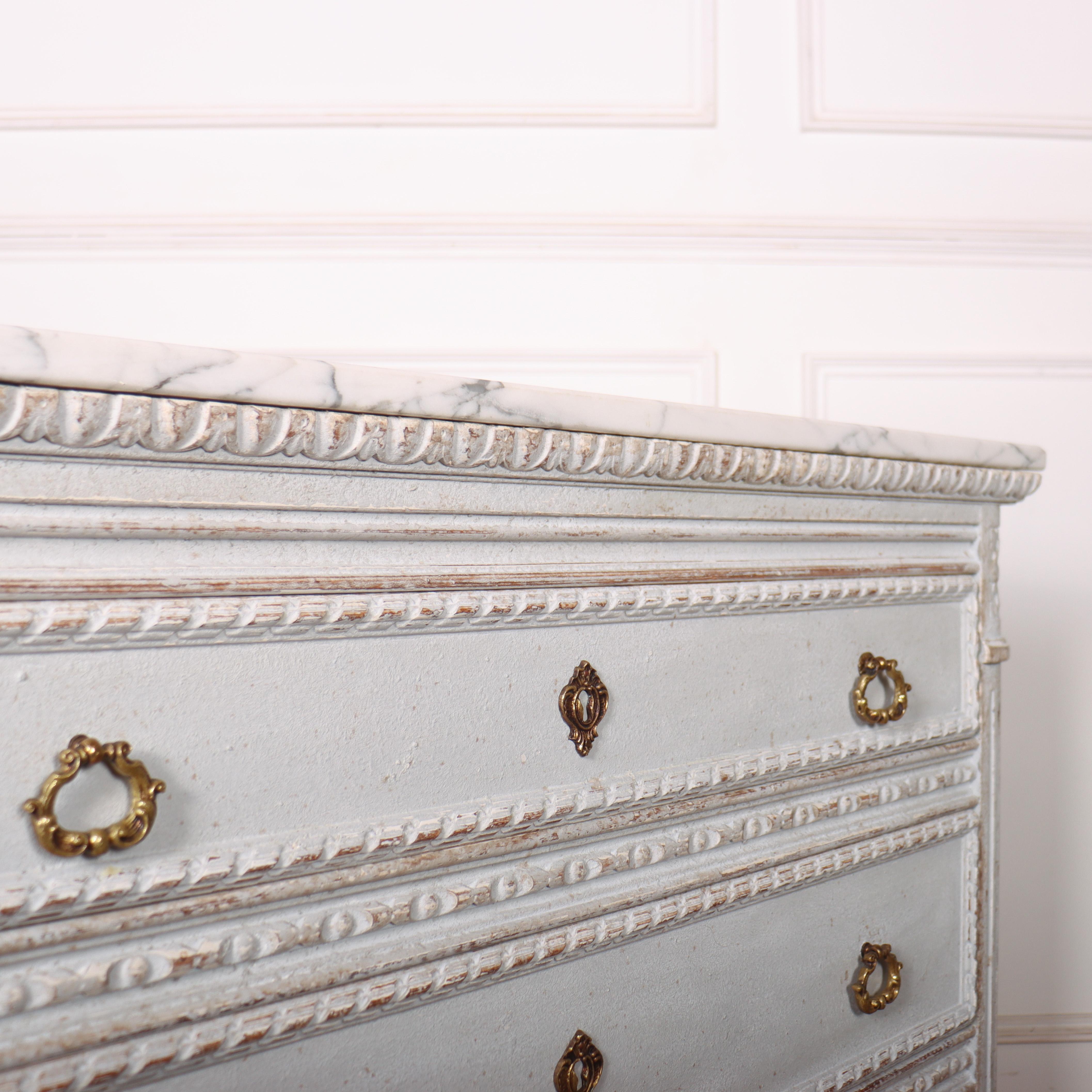 Painted French Commode For Sale 5