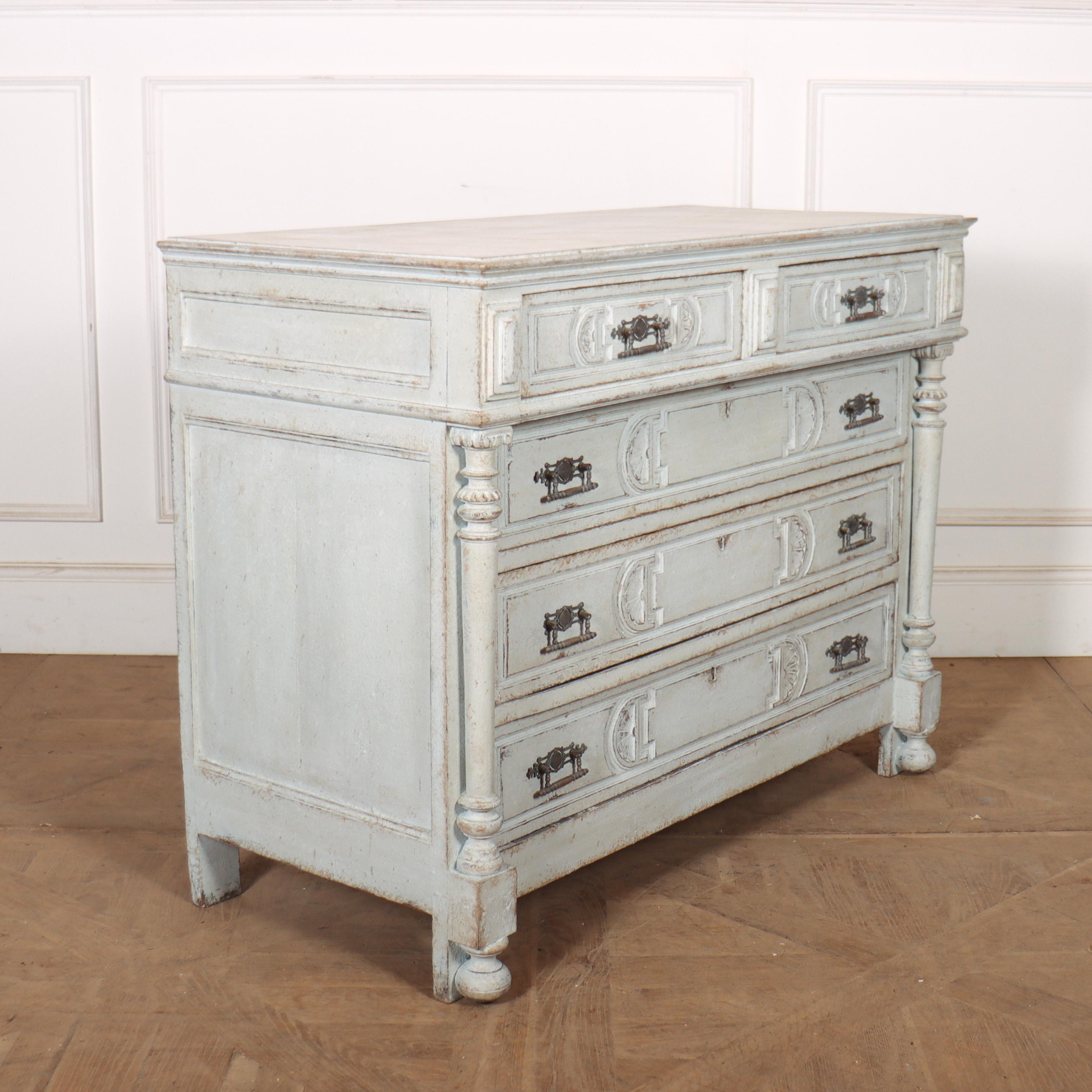 Painted French Commode For Sale 1