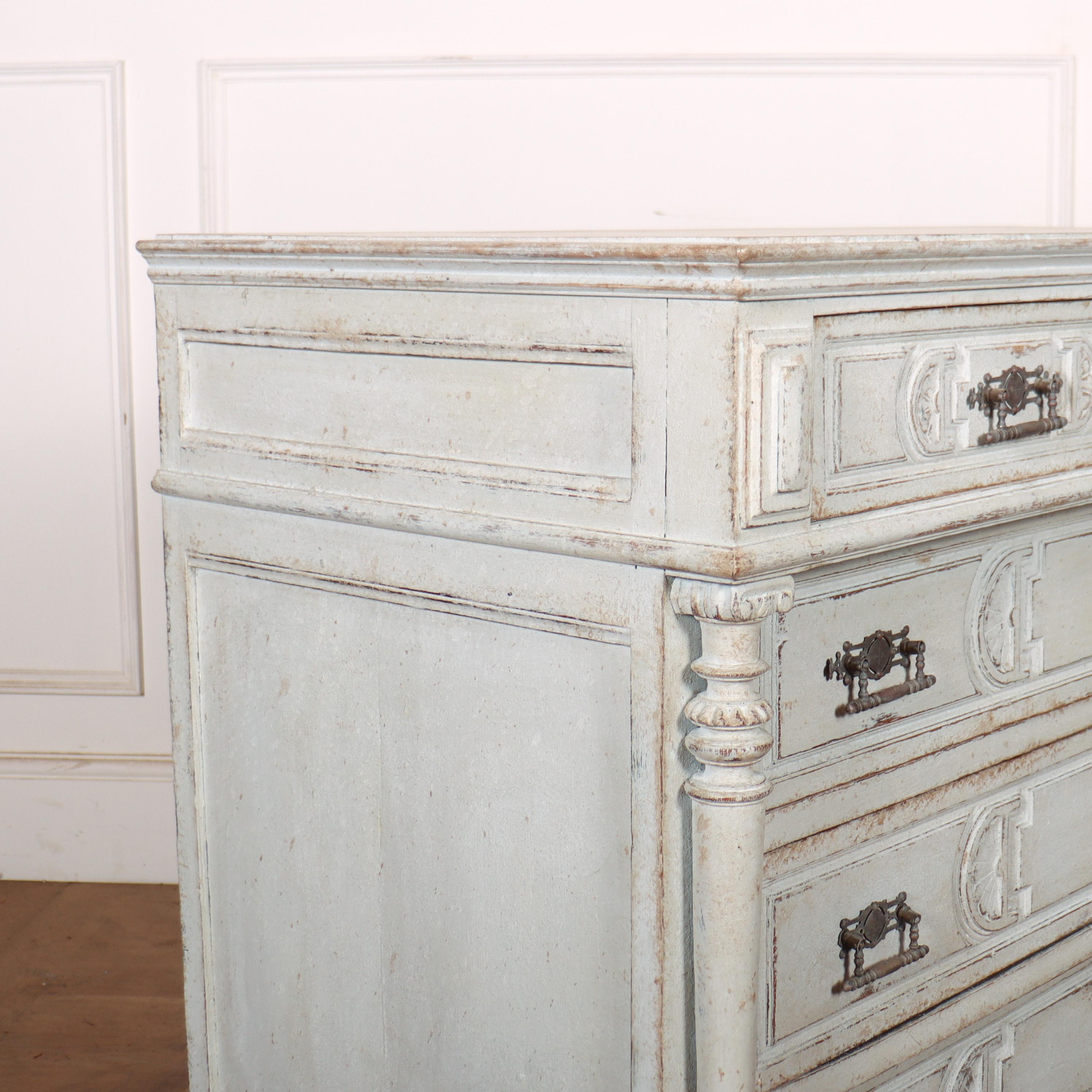 Painted French Commode For Sale 2