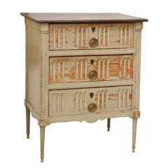 Painted French Commode