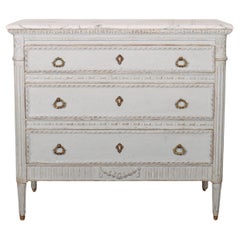 Used Painted French Commode