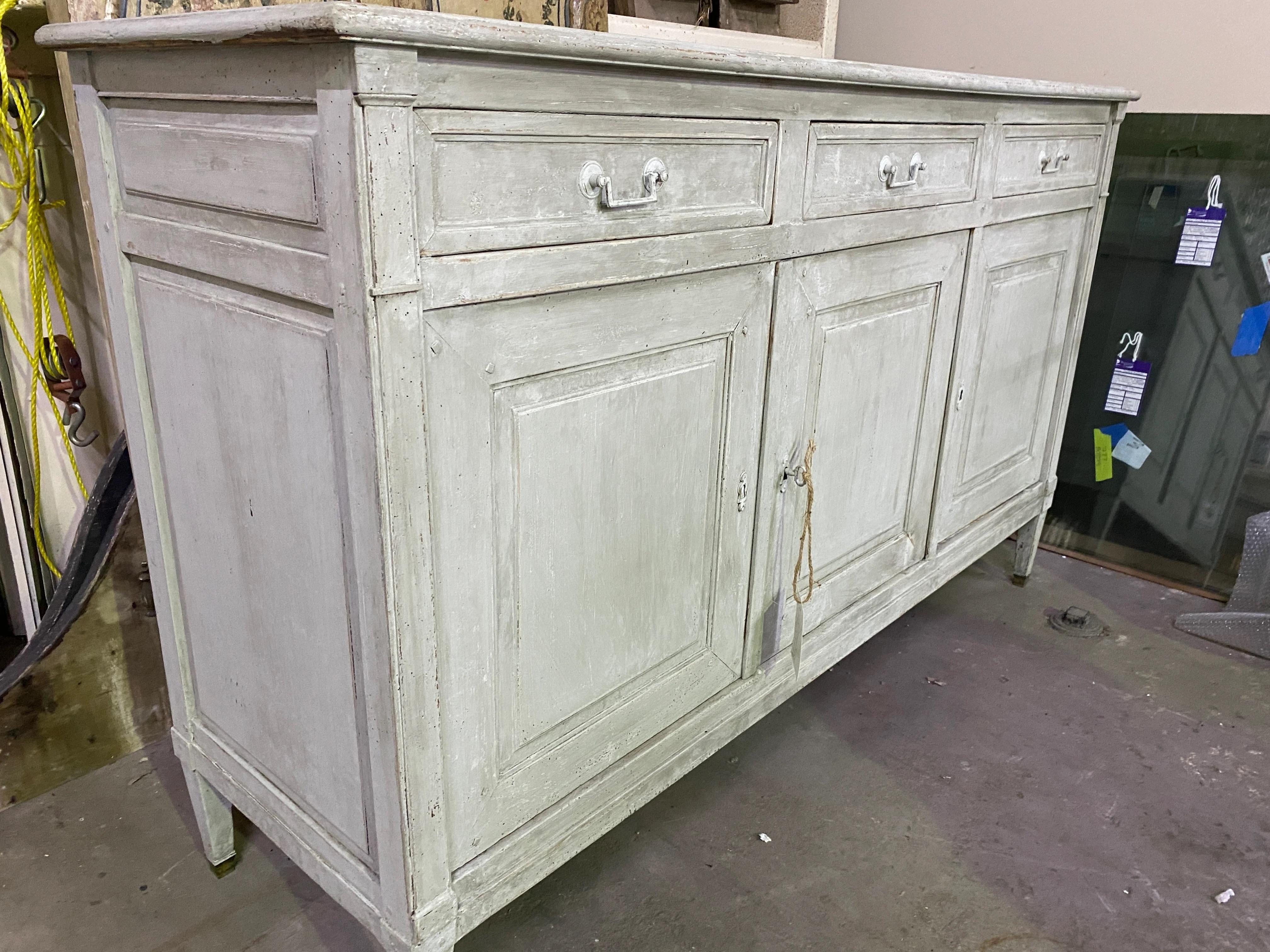 painted credenza