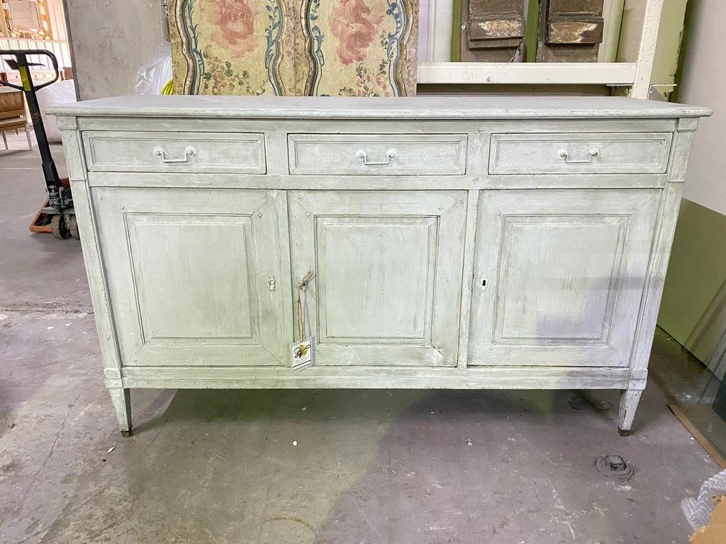 20th Century Painted French Credenza For Sale