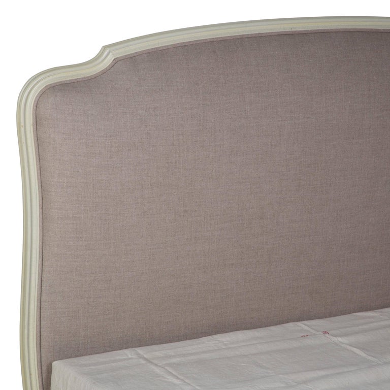 Painted French Double Bed For Sale at 1stDibs