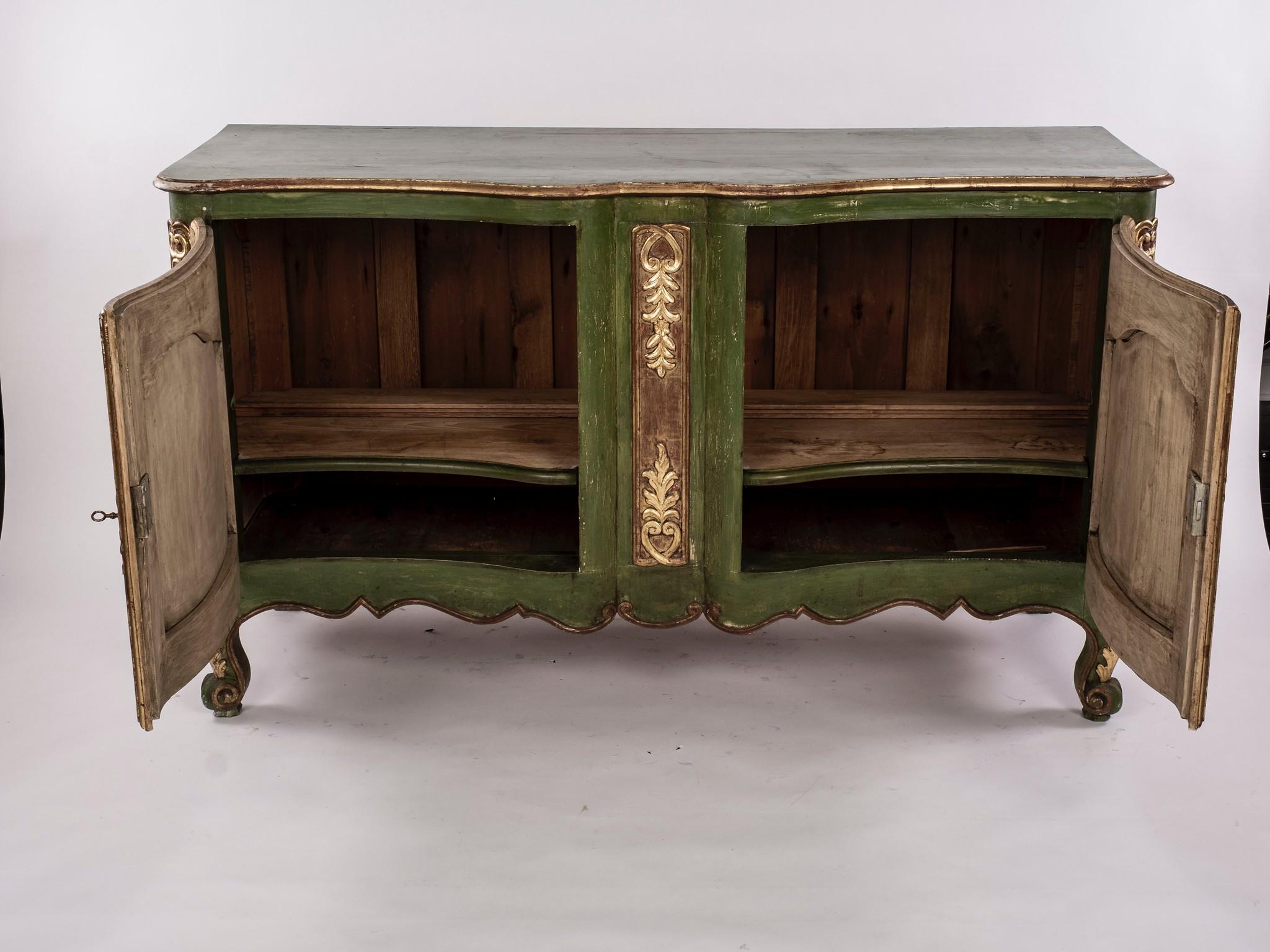 Painted French Louis XV Style Buffet 3