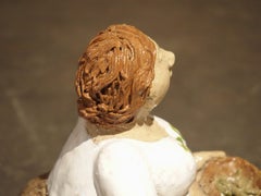 Painted French Tea Leaf Holder from Provence