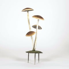 Decoración de setas de topo francés pintadas