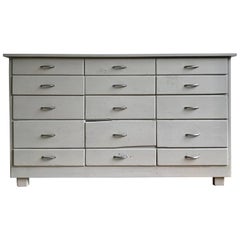 Painted Grey Chest of Drawers